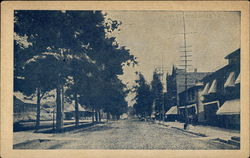Main Street View Postcard