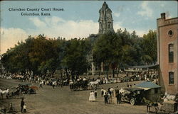 Cherokee County Court House Postcard