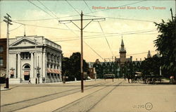 Spadina Avenue and Knox College Postcard