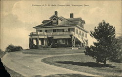 Residence of C. B. Gold, Prospect Hill Postcard