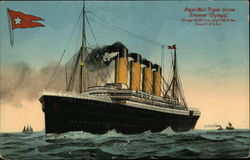 Royal Mail Triple-Screw Steamer "Olympic" Postcard