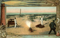Firing the Life-line Postcard