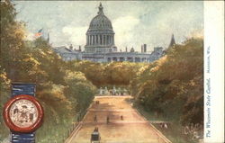 The Wisconsin State Capitol Postcard