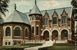 Public Library Postcard