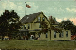 Front View, New Meadows Inn Postcard