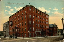 Bangor House Maine Postcard Postcard