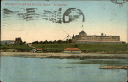 Rockland, Breakwater, Maine. The SamOset Postcard Postcard
