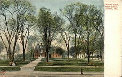 Edward Little High School Postcard