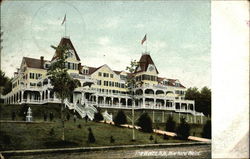 New Hotel Weirs Postcard