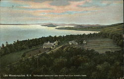 Rattlesnake's Island and Lake Shore Park from Kimball's Castle Rattlesnake's Island and Lake Shore Park from Kimball's Castle