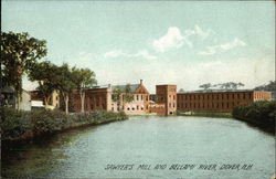 Sawyer's Mill and Bellami River Postcard