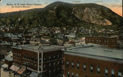 Berlin, N.H. from Albert Theatre New Hampshire Postcard Postcard