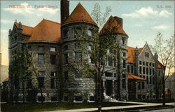 Public Library Toledo, OH Postcard Postcard