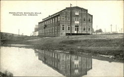 Pendleton Woolen Mills Oregon Postcard Postcard