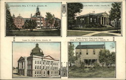 Views of Lincoln Postcard