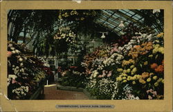 Conservatory, Lincoln Park Chicago, IL Postcard Postcard