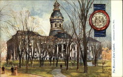 The Missouri State Capitol Jefferson City, MO Postcard Postcard