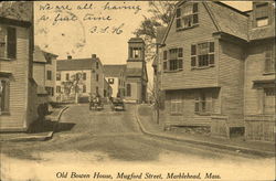 Old Bowen House, Mugford Street Marblehead, MA Postcard Postcard