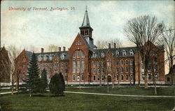 University of Vermont Burlington, VT Postcard 