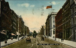 King Street View Postcard