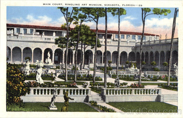 Main Court Ringling Art Museum Sarasota Florida Main Court Ringling Art Museum Sarasota Florida