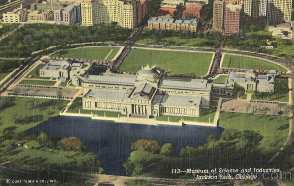 Museum Of Science And Industries , Jackson Park Chicago Illinois