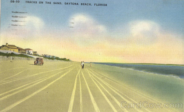 Tracks On The Sand Daytona Beach Florida