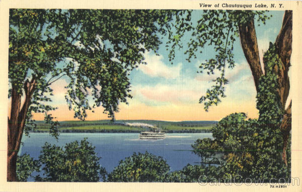 View Of Chautauqua Lake New York