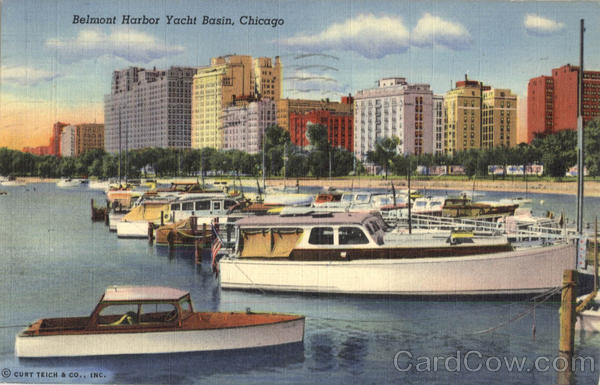 Belmont Harbor Yacht Basin Chicago Illinois