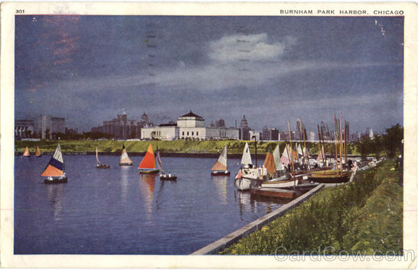 Burnham Park Harbor Chicago Illinois