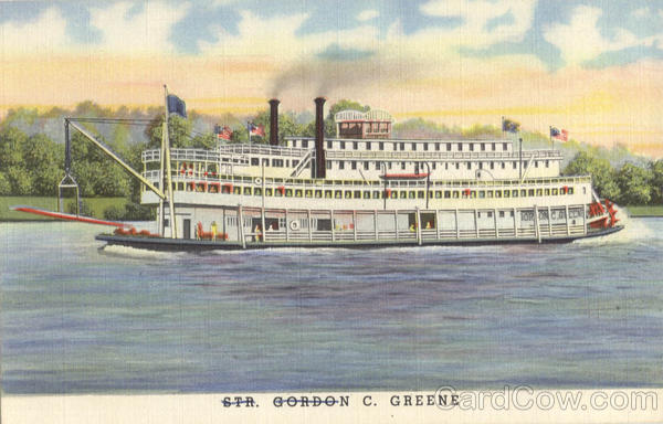Str. Gordon C. Greene Steamers