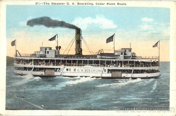 The Steamer G. A. Boeckling Steamers