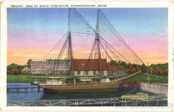 Regina Used By Booth Tarkington Kennebunkport Maine