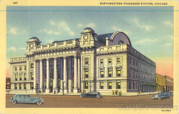 Northwestern Passenger Station Chicago Illinois