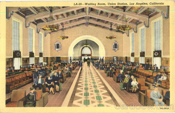 Waiting Room Union Station Los Angeles California