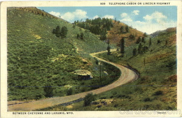 Telephone Canon On Lincoln Highway Scenic Wyoming Telephone Canon On Lincoln Highway Scenic Wyoming