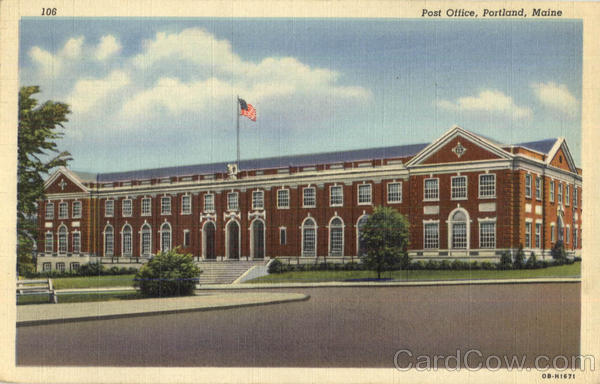 Post Office Portland Maine