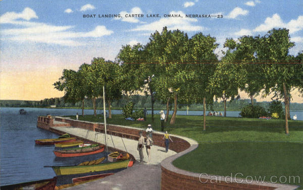 Boat Landing , Carter Lake Omaha Nebraska Boat Landing , Carter Lake Omaha Nebraska