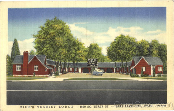 Zion's Tourist Lodge, 1829 So. State St Salt Lake City Utah