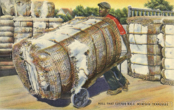 Roll That Cotton Bale Memphis Tennessee