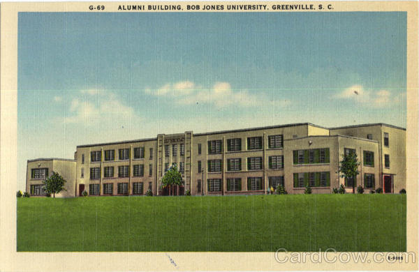 Alumni Building , Bob Jones University Greenville South Carolina