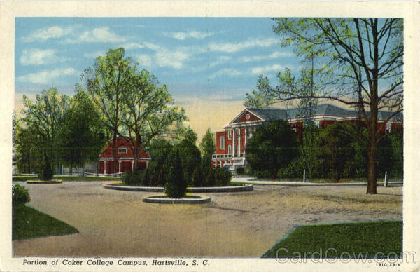 Portion Of Coker College Campus Hartsville South Carolina