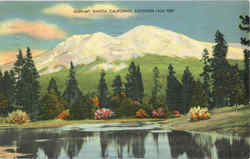 Mt. Shasta Scenic, CA Postcard Postcard