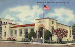 U. S. Post Office Winter Haven, FL Postcard Postcard