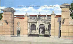 Gateway At Ringling Art Museum Postcard