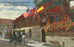 Oldest House, St. Francis Street Postcard
