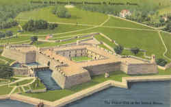Castillo De San Marcos National Monument Postcard