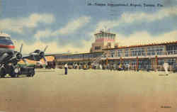 Tampa International Airport Florida Postcard Postcard