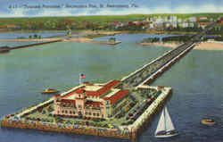 Tourists Paradise St. Petersburg, FL Postcard Postcard