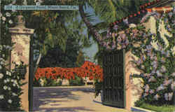 A Gorgeous Portal Miami Beach, FL Postcard Postcard